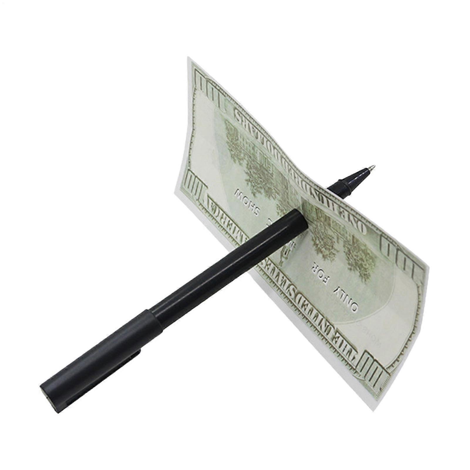 Plastic Gimmick Pen Stage Performance Bold Magic Prop for Beginners