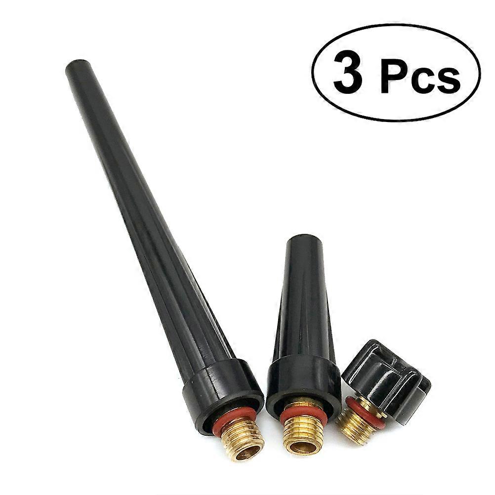 Welding Nozzles TIG Welding Collet Body Low Burn-Loss Rate Welding Tasks 13 x 2 x 2cm 3Pcs