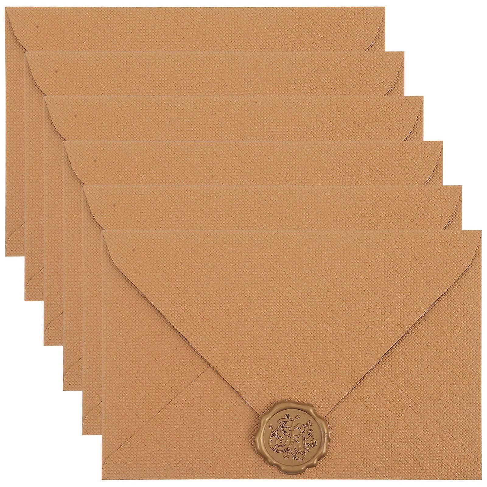 6 Sets Retro Style Vintage Invitation Envelopes Gift