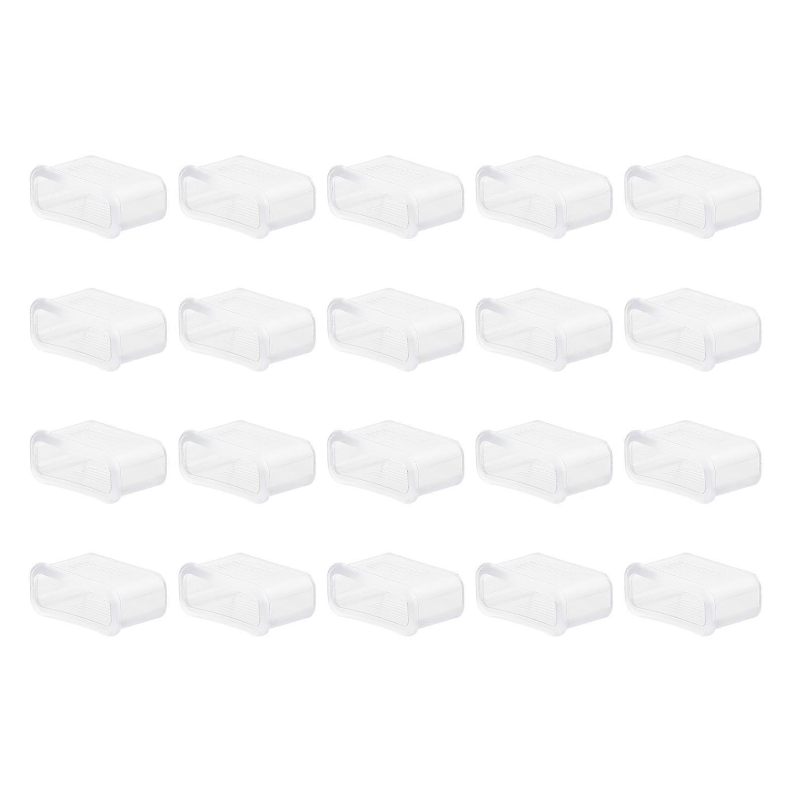 Plastic Whistle Protector Easy to Disassemble and Install Comfortable Touch For Sports Teacher 20Pcs