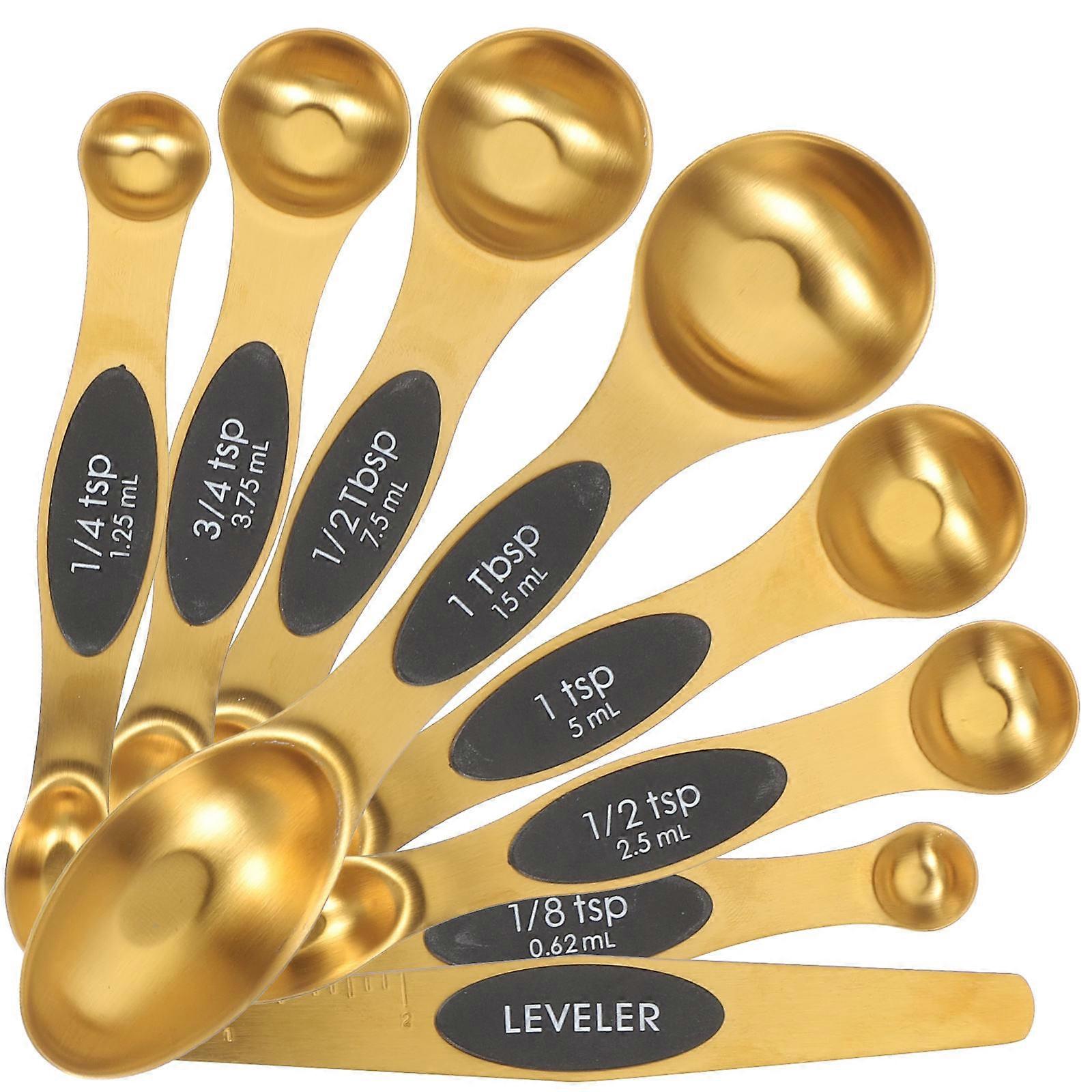 1 Set of Practical Coffee Bean Scoops Decorative Milk Powder Spoons Convenient Measuring Tools