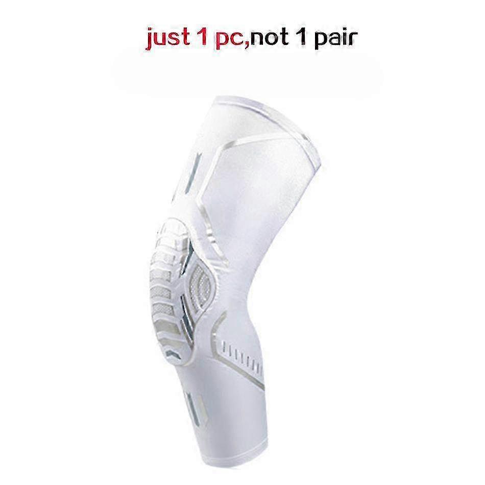 Elastic Foam Basketball & Volleyball Knee Pad Protector - 1 Piece Fitness Gear Bracers for Sports Training and Support