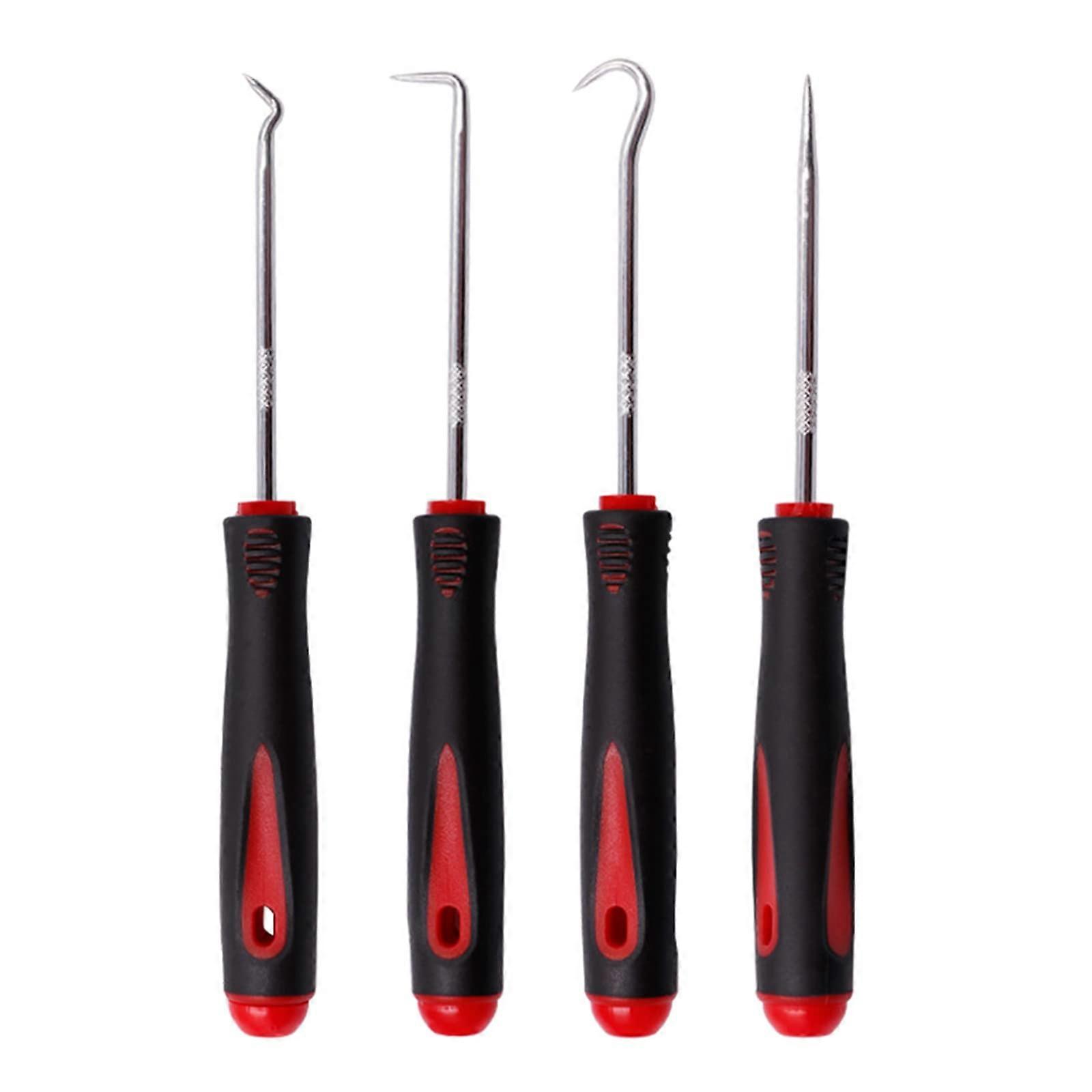 Car Oil Seal O Seal Remover Tool Set - Pack of 4 for Retrieving Washers and Loose Parts - Car Repair Maintenance Set