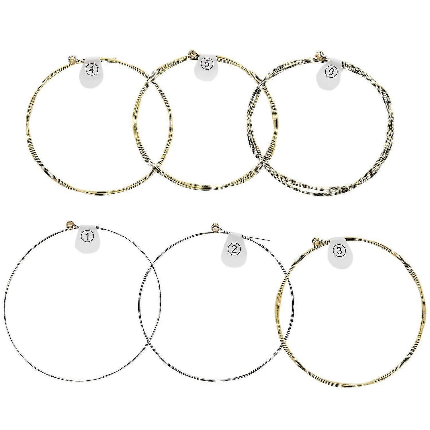 6 Strings/set Acoic Guitar Strings Musical Instruments Acoic Guitar String Guitar S -010