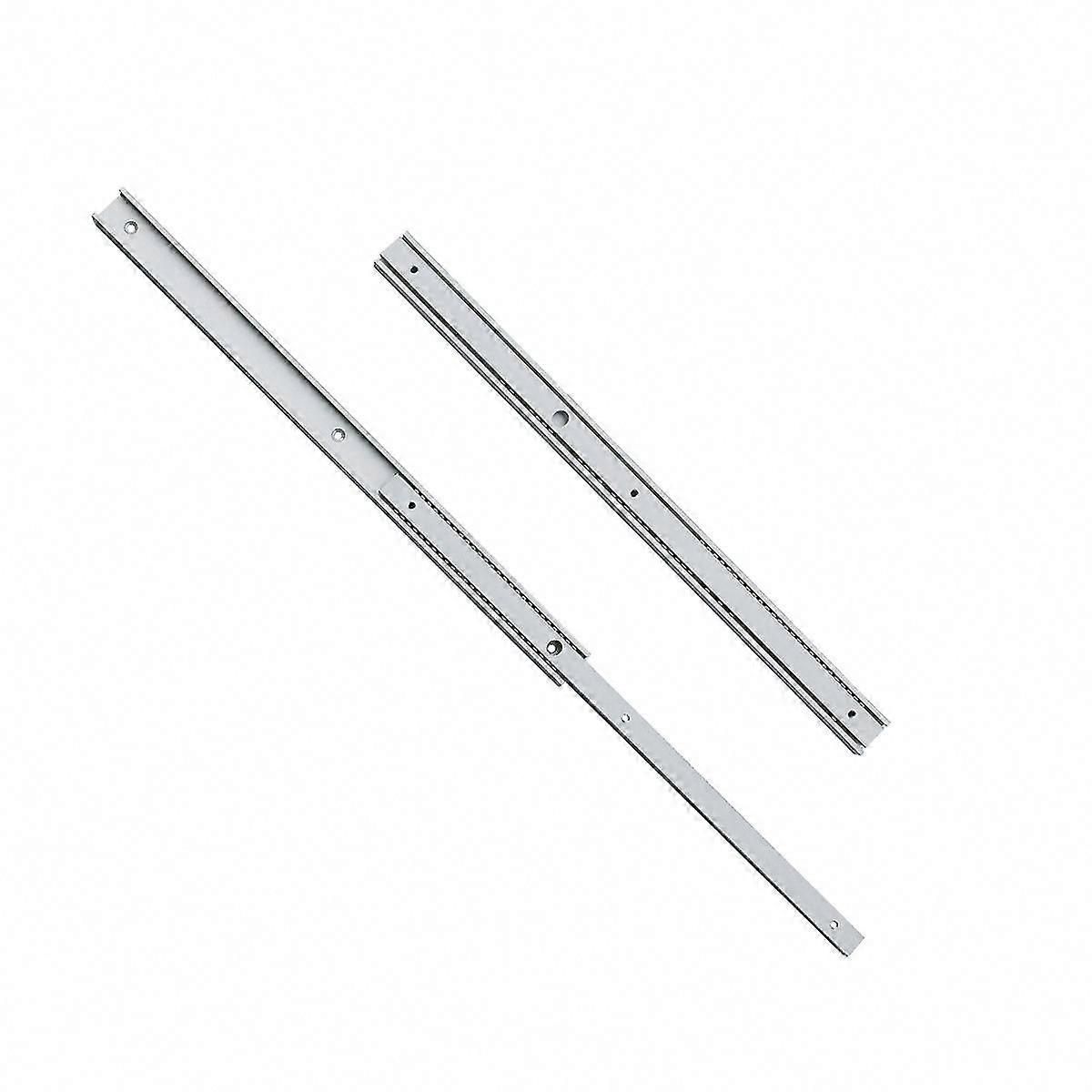 2pcs Aluminum Alloy Ball Bearing Drawer Slides 150mm Full Extension Slides Set