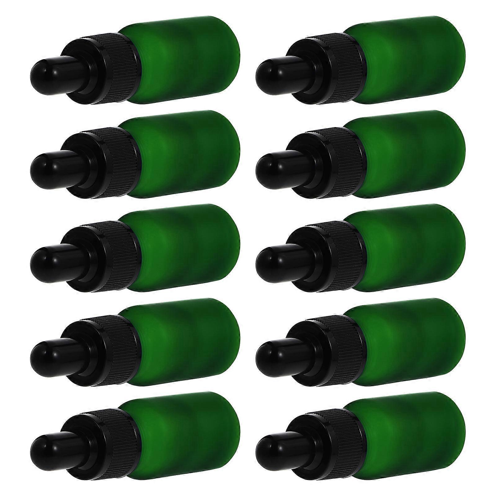 Dropper Bottles Essential Oil Dropper Bottle Women Travel 8x2.3cm Frosted Style 10Pcs