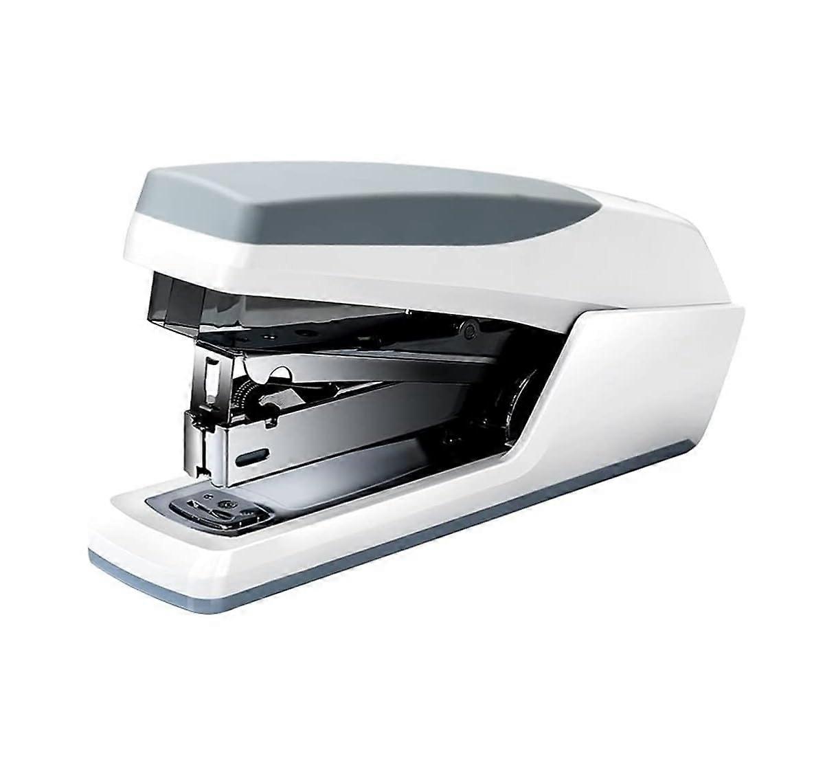 Portable and EasytoLoad Stapler for Office Desktop, Suitable for Students, LaborSaving Decorative Office Stapler (White) 140x80mm White