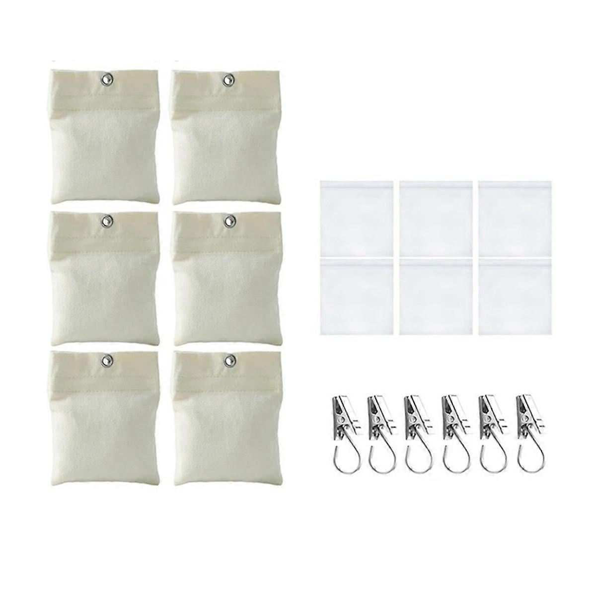 6パック屋外カーテン加重ブロック、屋外カーテンサンドバッグ加重バッグ、屋外カーテン用