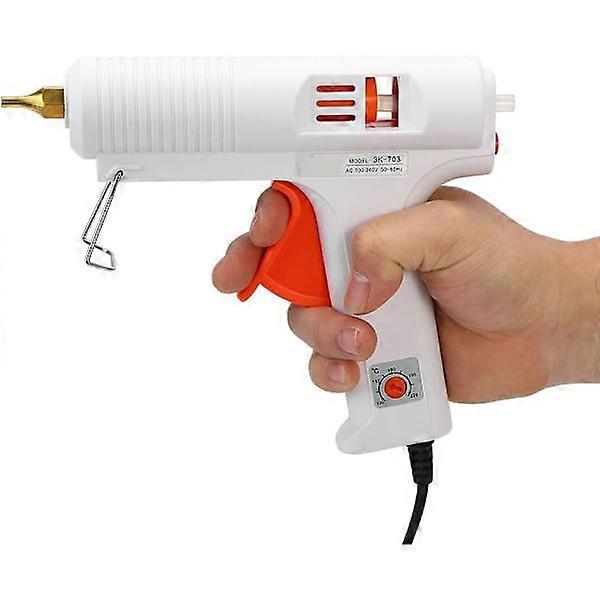 Glue gun, adjustable temperature melting gun trigger gun, flexible full size for DIY crafts and quick repair