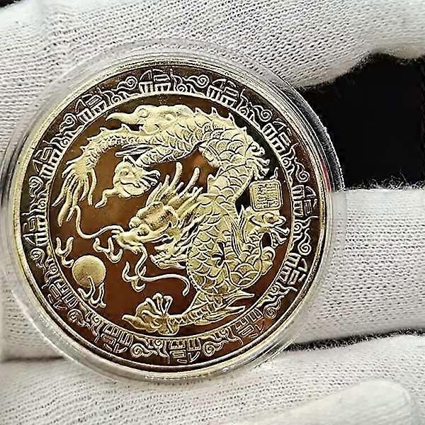 2024 Zodiac Year of the Dragon Commemorative Coin Gold