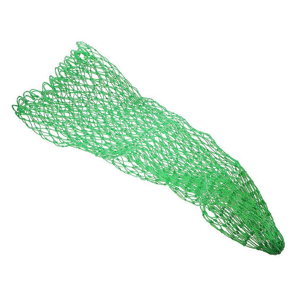 Foldable Thickened Nylon Fishing Net Bag for Freshwater and Saltwater, Durable Reinforced Mesh for Efficient Fish Retrieval, Medium Size for Ponds