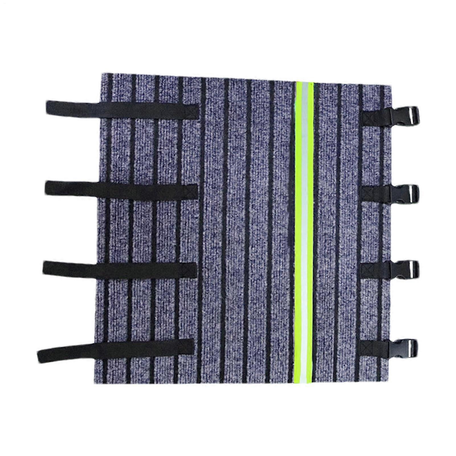 Step Mat | Non-slip Step Cover with Reflective Strips, Adjustable 45x45 cm for Motorhome and Camping