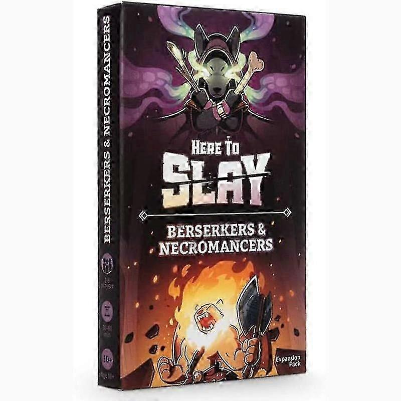 Here To Slay Berserker & Necromancer Expansion Pack - Designed To Be Added To Your Here To Slay Base Game