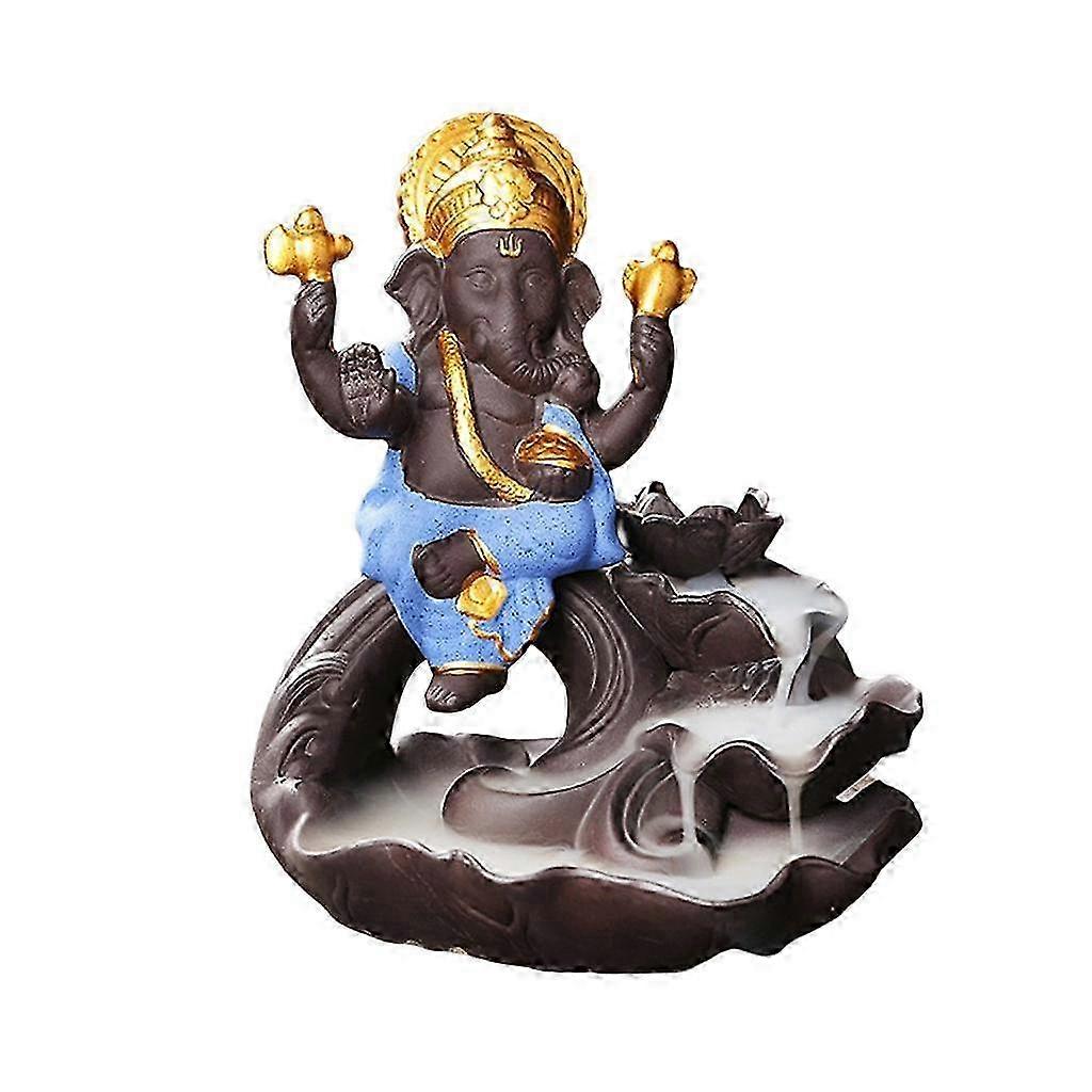 Waterfall Backflow Incense Burner and Holder for Cones and Sticks