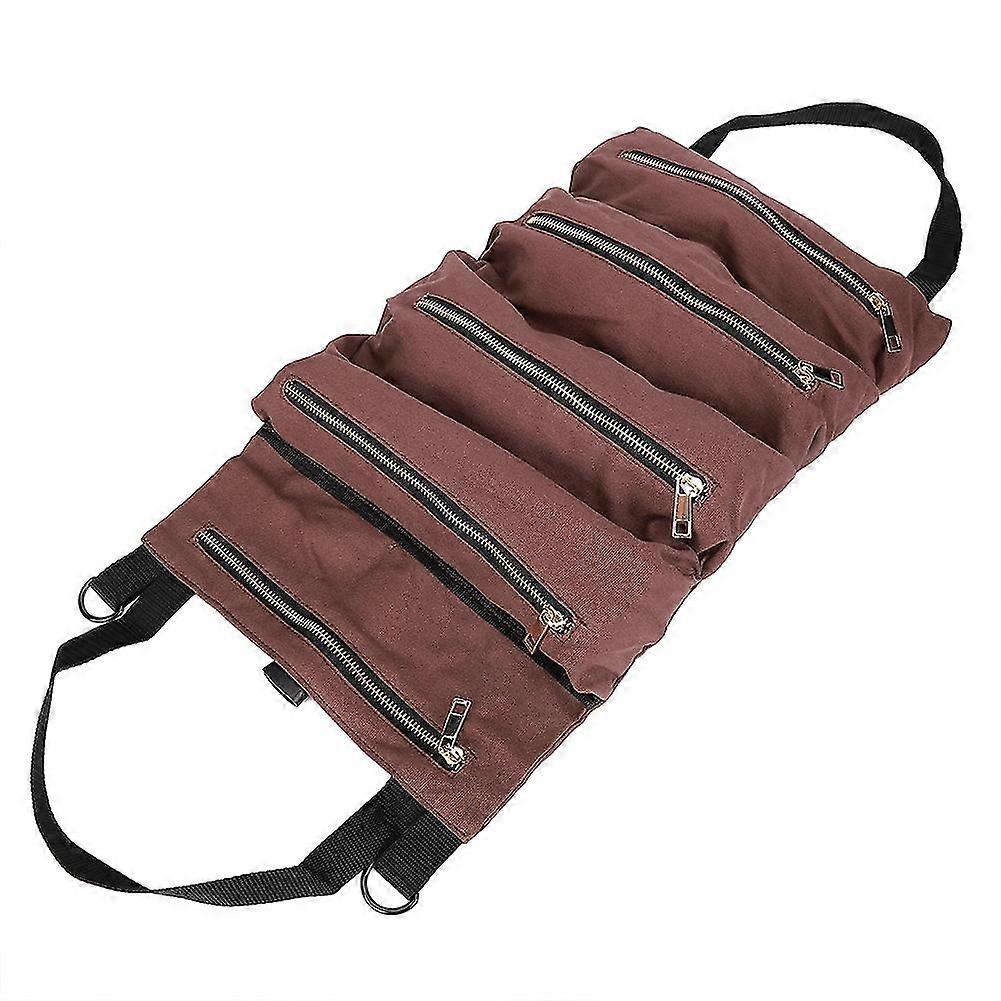 2025 Portable Canvas Tool Screwdriver Wrench Storage Bag Kit Repairing Tool Bag