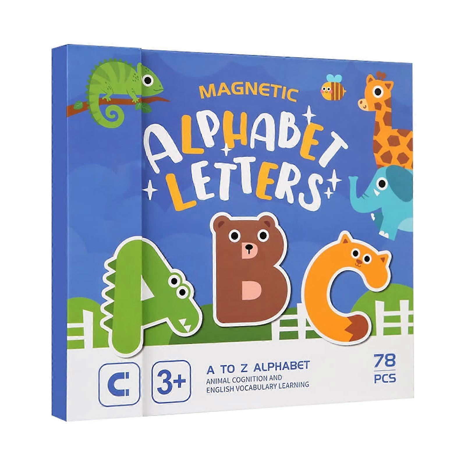 Magnets with Alphabet – Puzzle 'Animal Alphabet', Learning Games