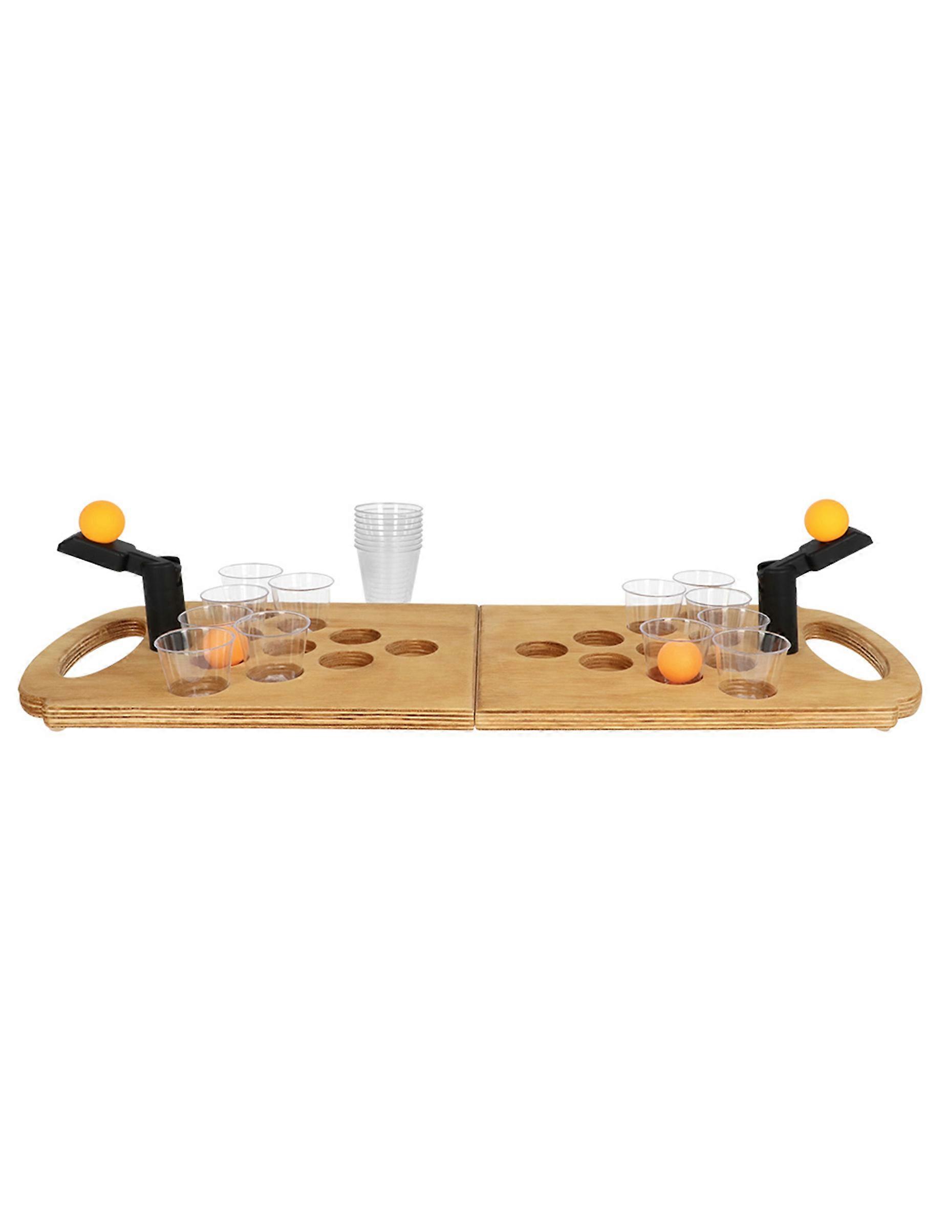 Shot pong drinking game