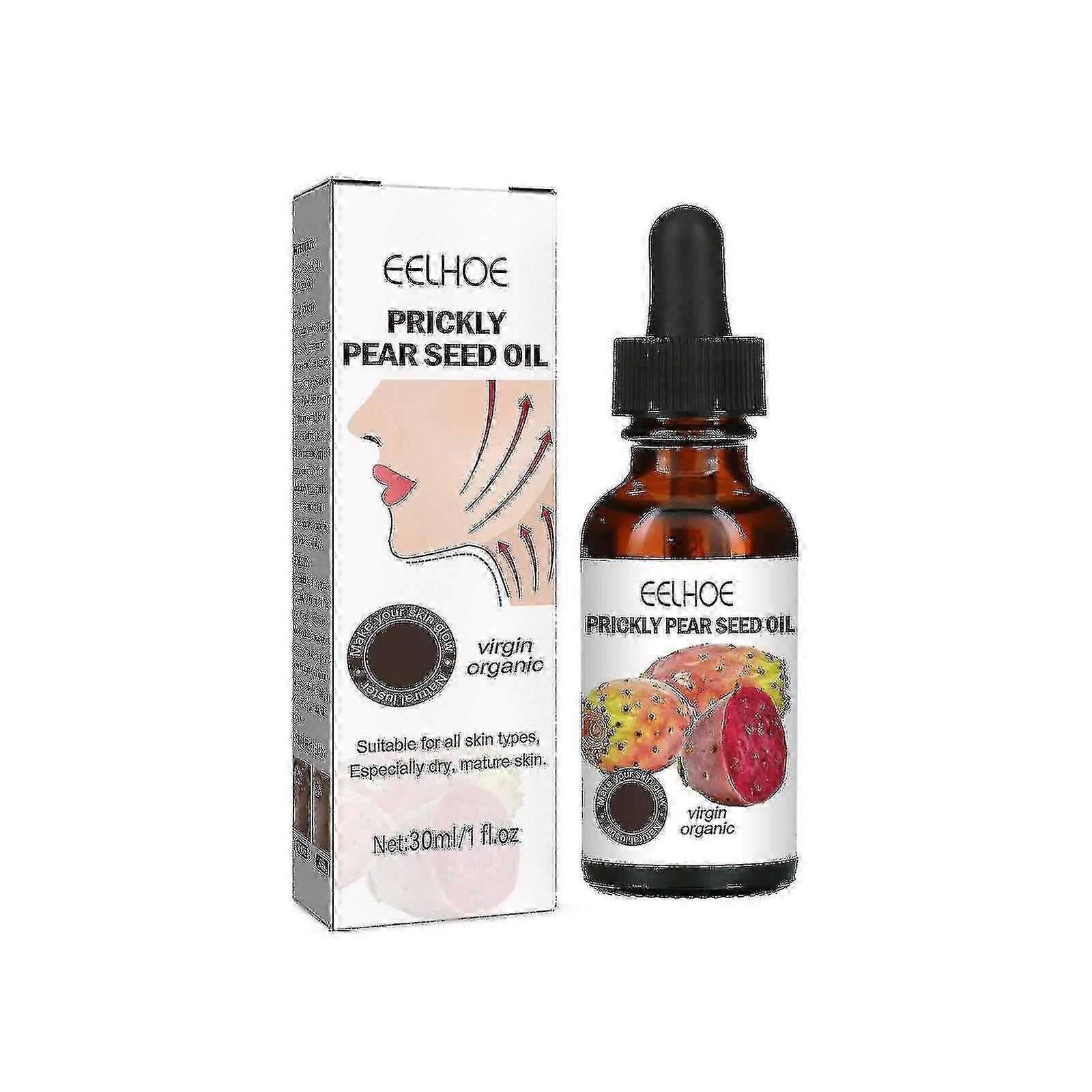 2025 Huile vierge de pépins de figue de barbarie non raffinée biologique 30ml Huile d’aromathérapie naturelle de qualité supérieure