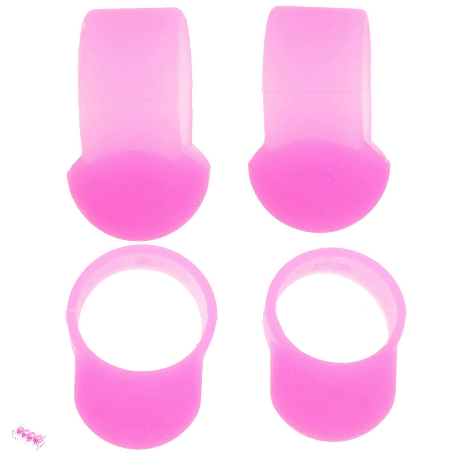 Finger Protection Finger Sleeve Set 4Pcs For Steel Tongue Drum High-End Design Suitable For Music Performance And Color