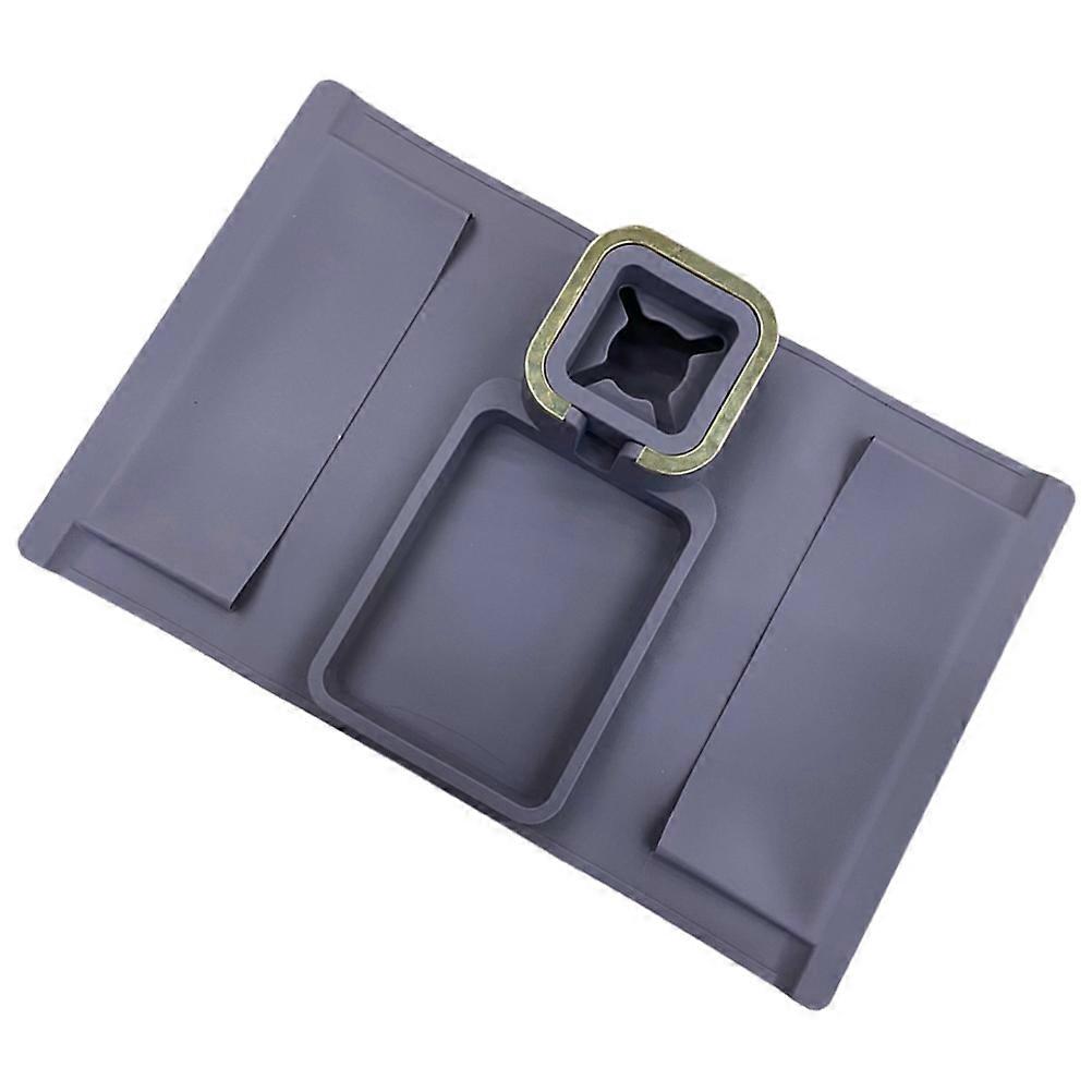 Couch Arm Tray Side Storage Cup Rack Grey Suitable For Adults 1Set