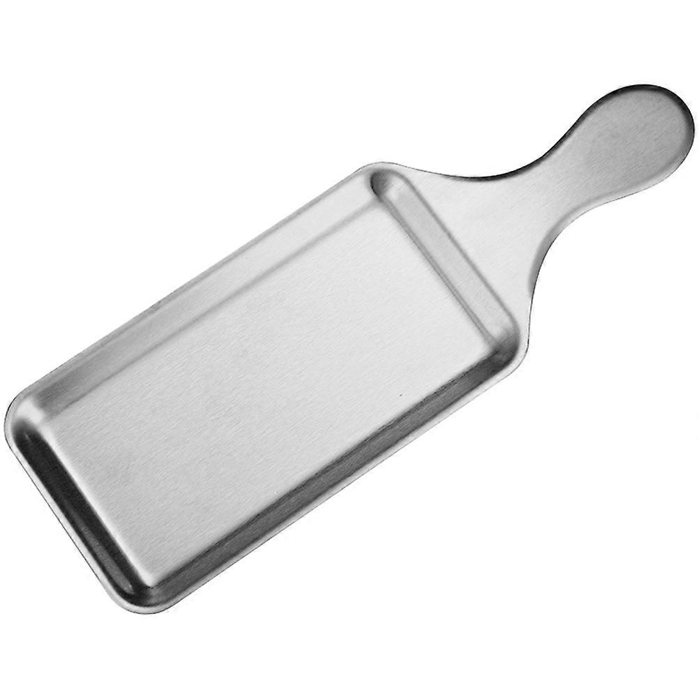 Stainless Steel Sushi Container with Handle for Storage Use Silver Color 12.5 inches