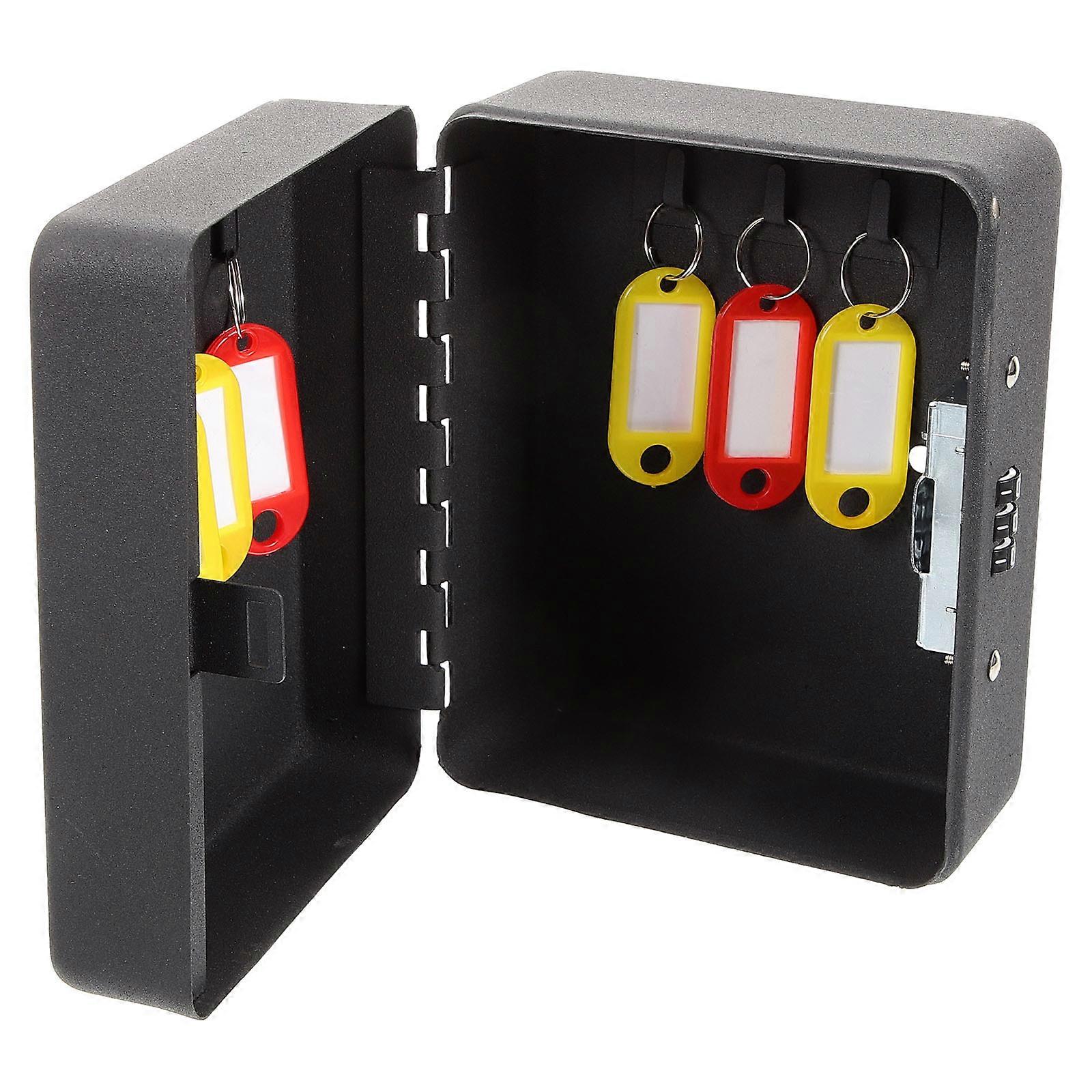 Wall Mounted Password Key Box with Lock – Secure Key Storage Cabinet for Home and Office Use
