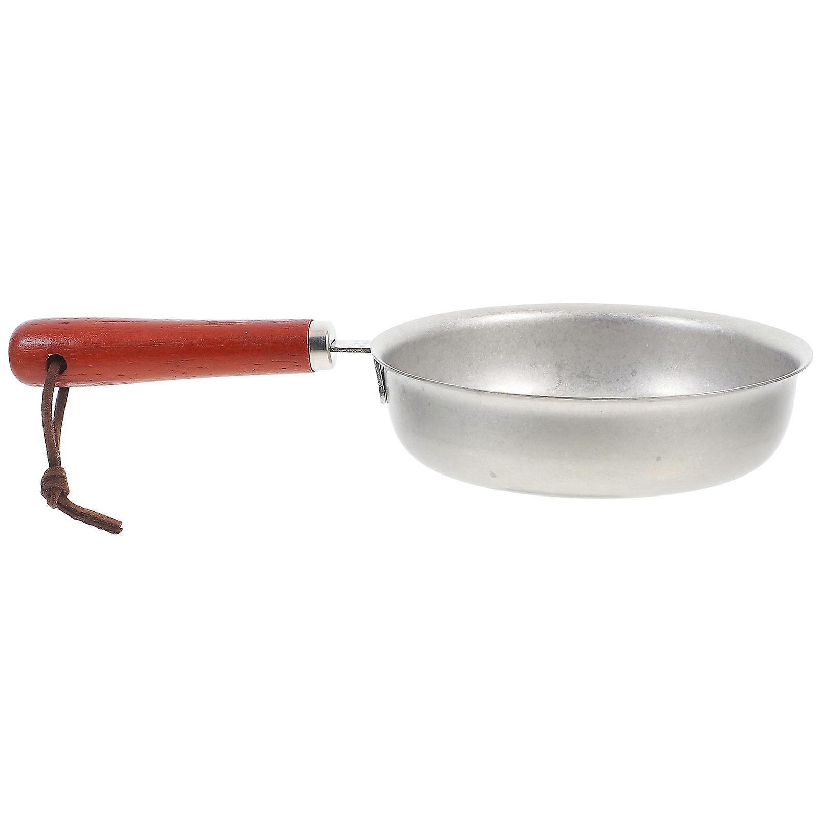 Compact Stainless Steel Milk Pot with Handle, Non Stick Butter Melting Pan for Oil Heating, Candy Making, and Baking, Efficient Heat Conductivity
