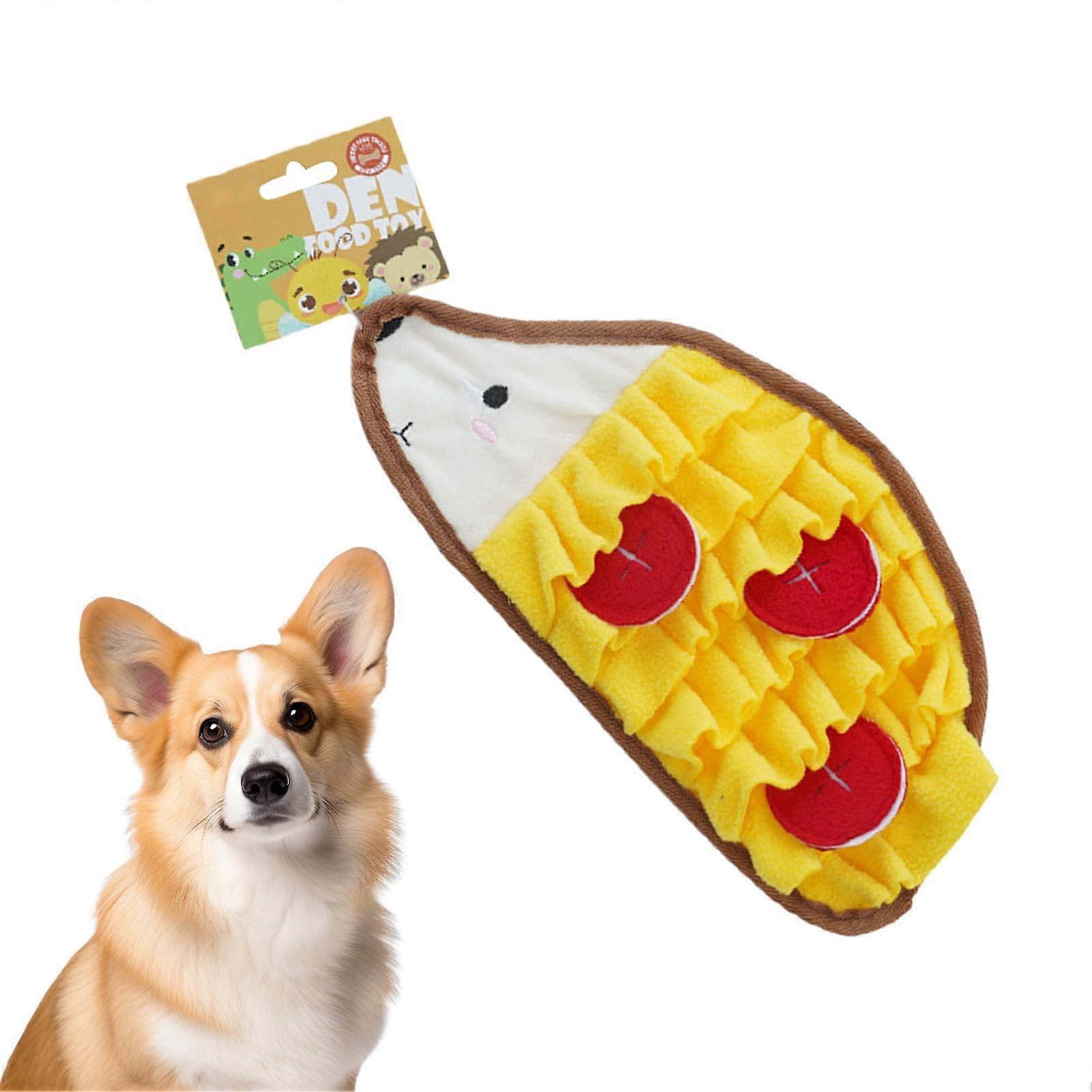 Sniffing Mat For Dogs - Interactive Food Search Toy In Yellow, Slow Food Intake, Mental Stimulation For Puppies