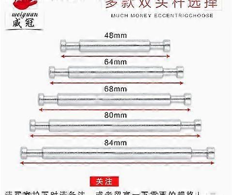 10 Sets Furniture Cam Lock Fasteners 3-in-1 Cam Locks Cabinet Furniture Connecting Cam Fitting with Dowel