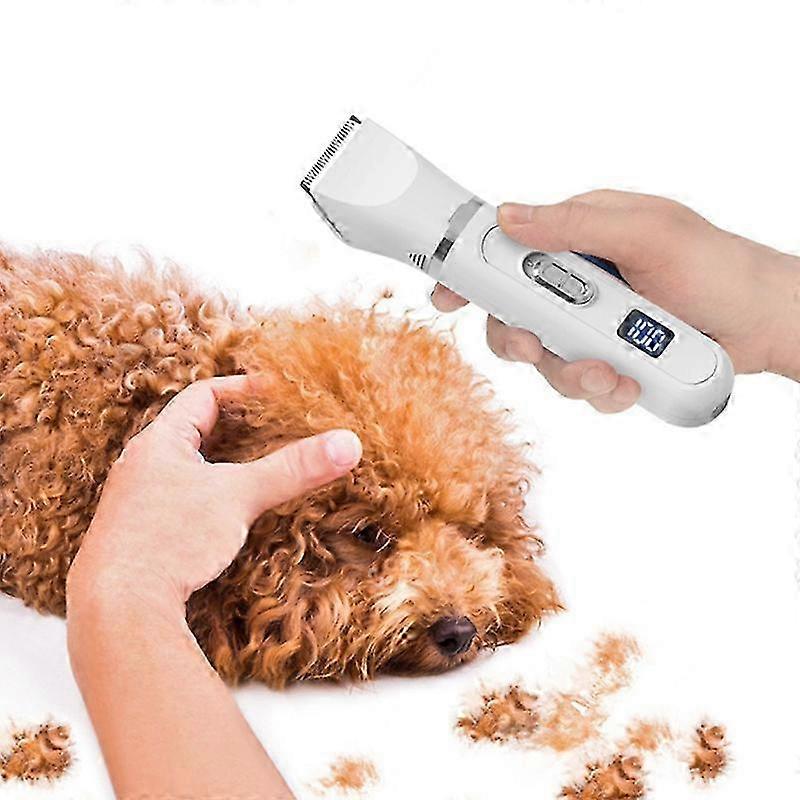 2025 4-in-1 Multi-functional Electric Dog Clippers For Grooming Cordless Dog Shaver Clippers Trimmers Low Noise Pet Grooming Tools