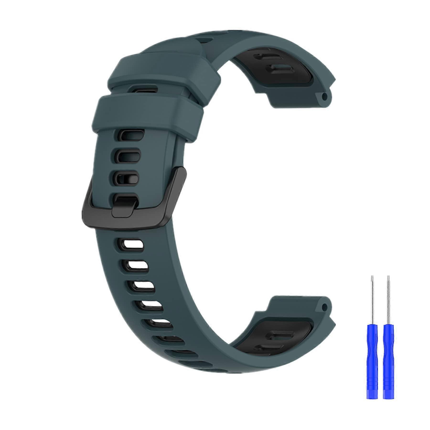 Replacement Strap For Garmin Forerunner 220/230/235XT/735XT And Garmin Approach S20 Silicone Watch Band Colour 8