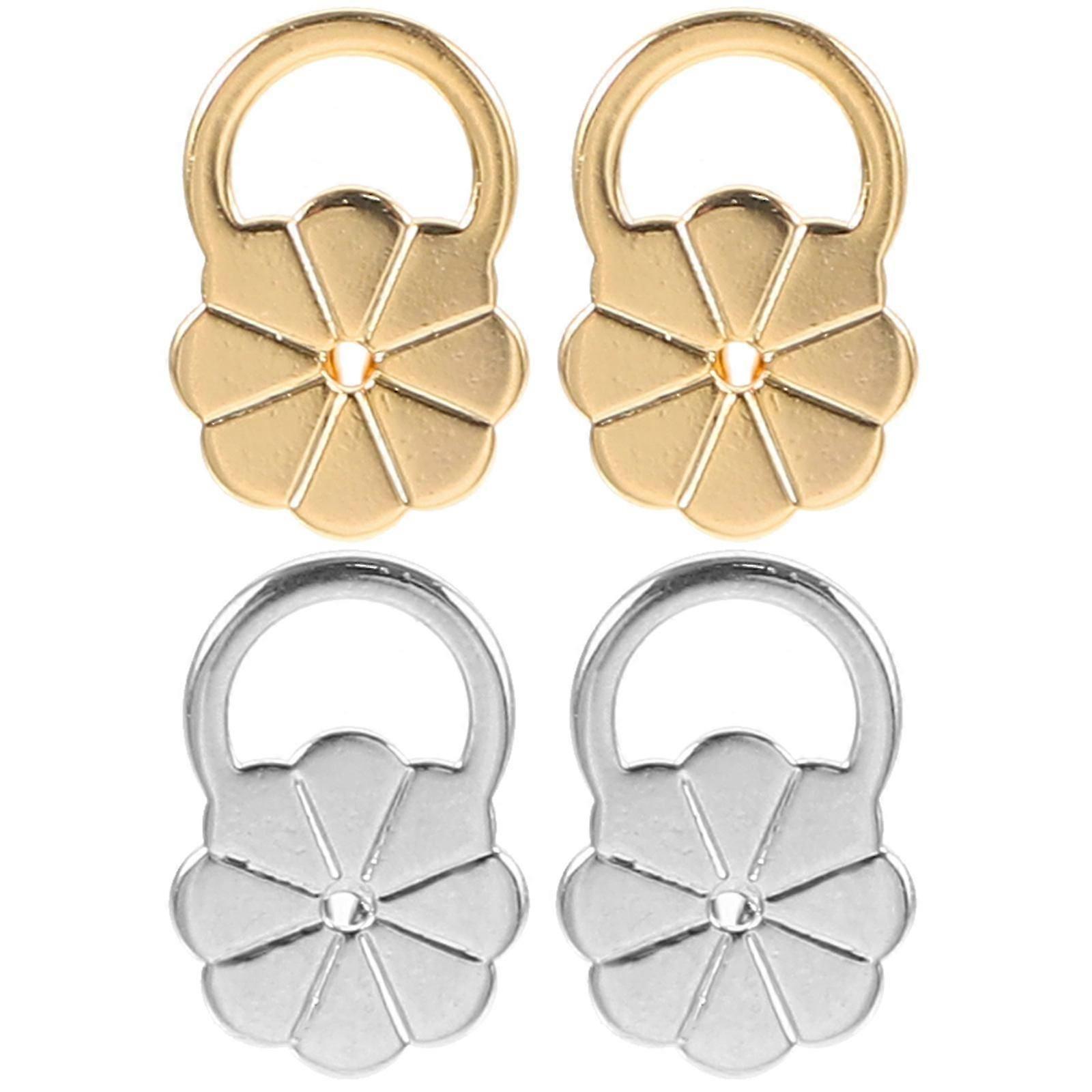 4pcs Metal Earring Backs Studs Earring Backs Studs Metal Earring Backs Earring Supplies