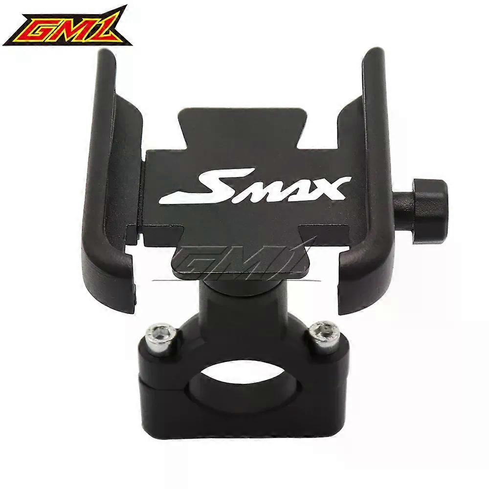 For YAMAHA SMAX155 SMAX 155 Universal Motorcycle Rearview Mirror handlebar Mobile Phone Holder GPS Stand Bracket Navigation