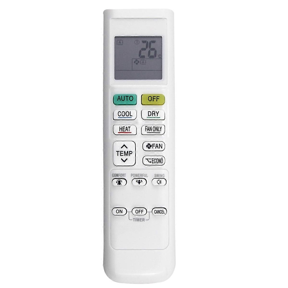 Replace AC ARC480A1 Remote Control for Air Conditioner ARC480A6 ARC433B67 ARC433A1 ARC43