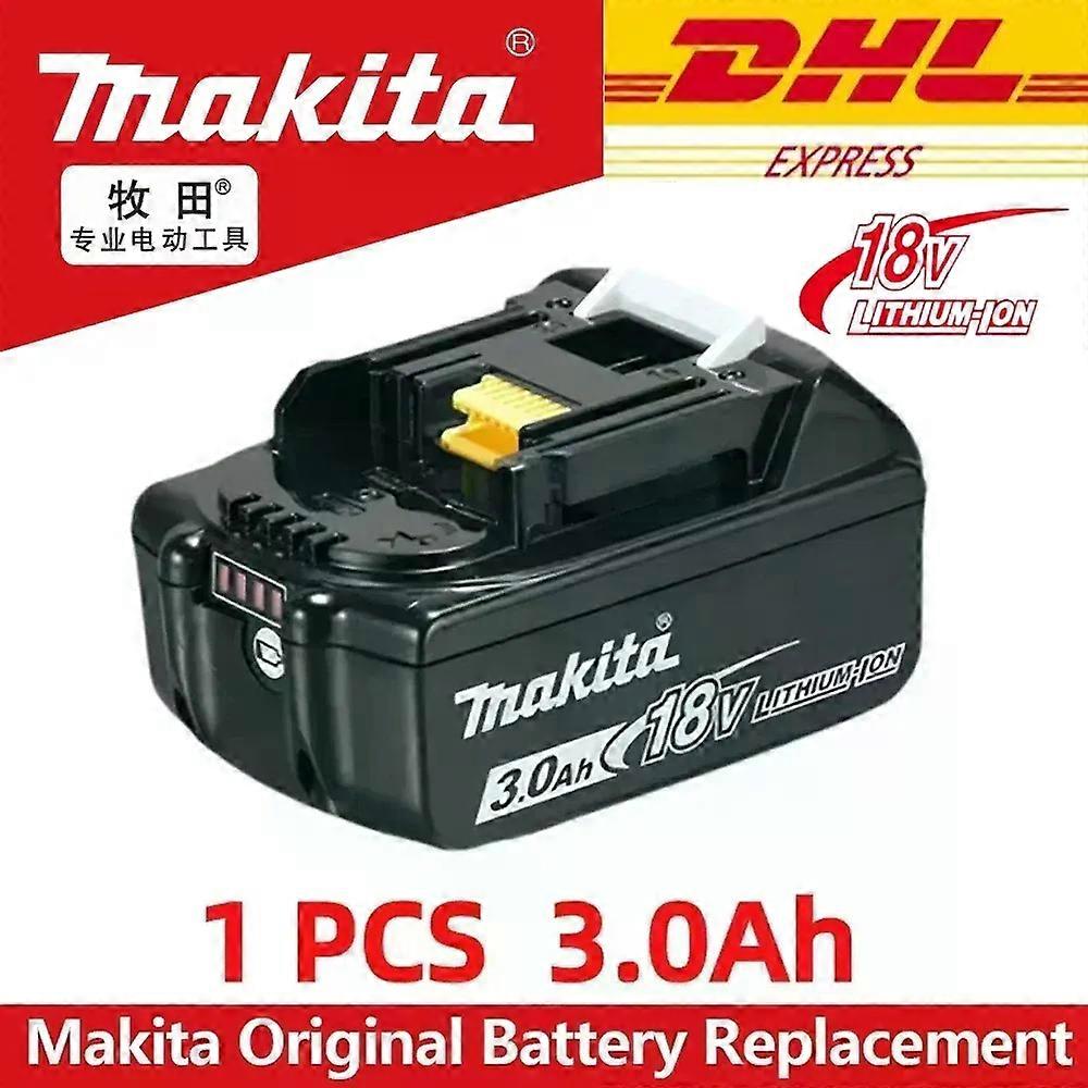 Apply 6AH makita BL1860 18V Battery Power Tools Li-ion Replacement LXT BL1850 BL1840 for 18V Screwdriver with BMS TPCELL 18V