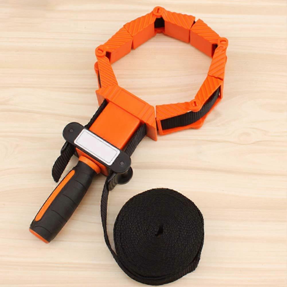 Band Strap Clamp Ratchet For Woodworking, Frame Clamp For Square And Irregular Shaped Workpieces, Picture Frame Cabinet