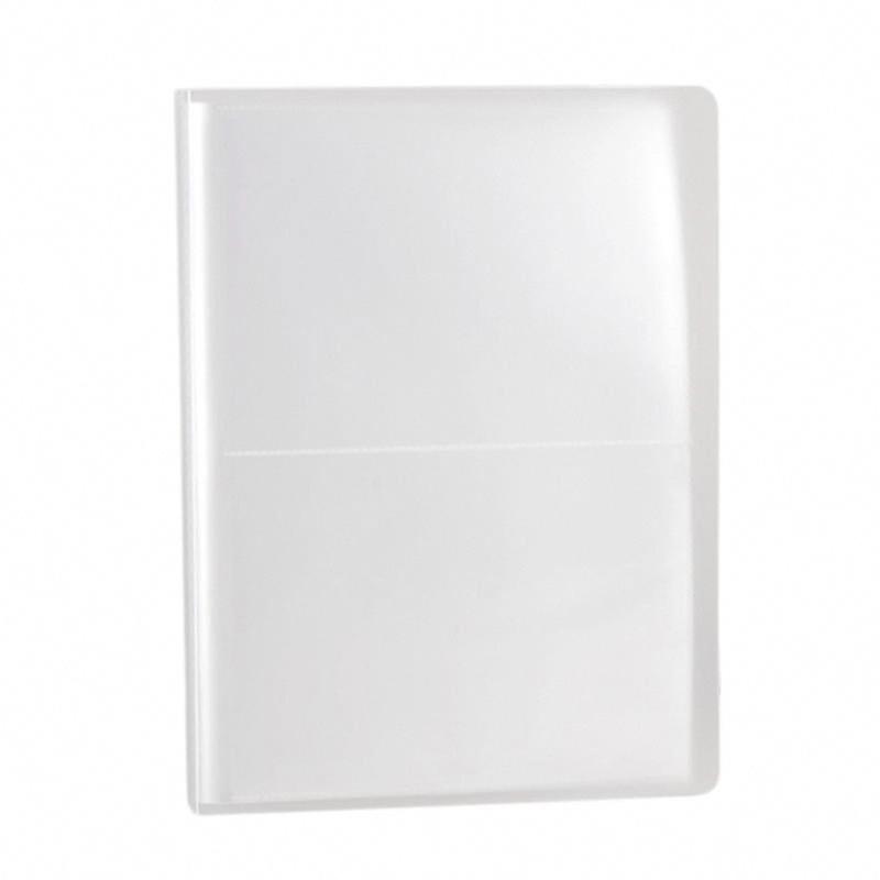 PP Frosted Clear Insert 5R 7 Inch Photo Album Postcard Book with Writing Space