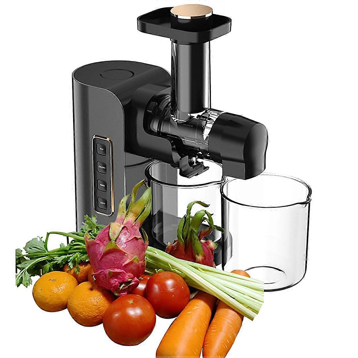Cold Press Juicer, 3 Masticating Modes, BPA ,150W Quiet Motor, Yield Juice Extractor