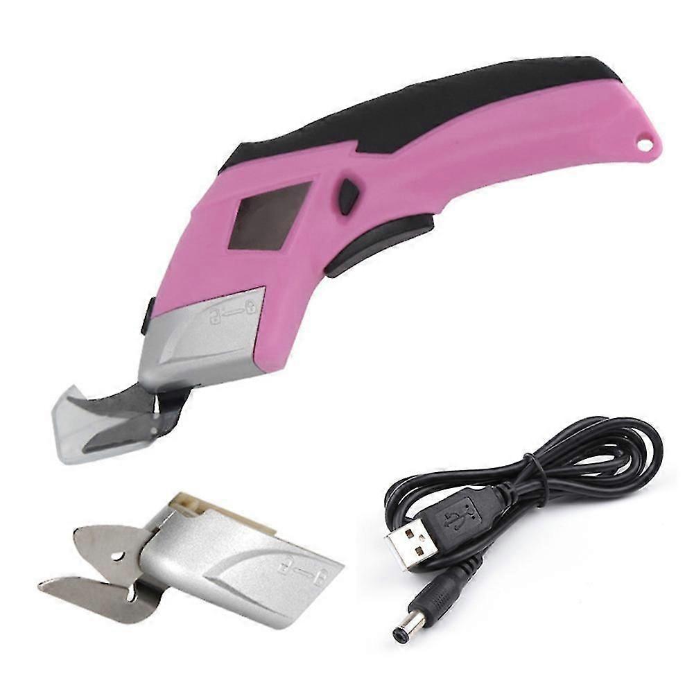 Electric Scissors Rechargeable Fabric Scissors With Two Blades HG