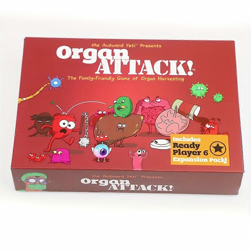 Organ attack! Table Games - Pop Bunny Board Games