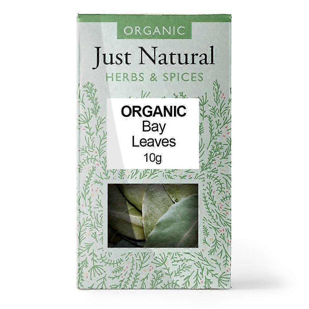 Just Natural Herbs Organic Bay Leaves (Box) 4g - 2 Pack