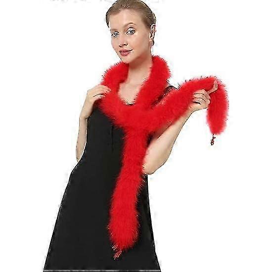 2 Yards Fluffy Marabou Feather Boa for DIY Craft Sewing Trim