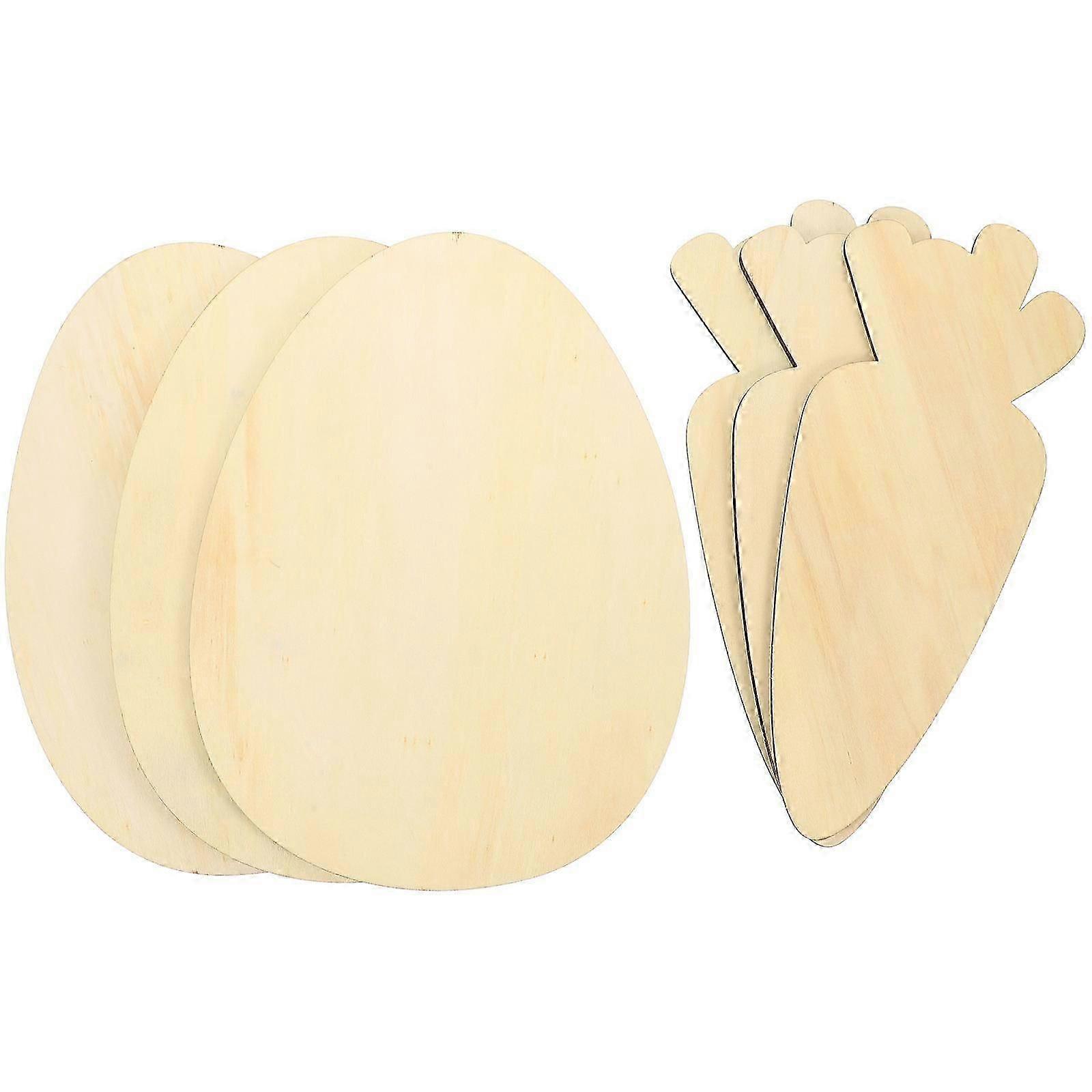 Carrot Shaped Tableware Wooden Carrot Slices