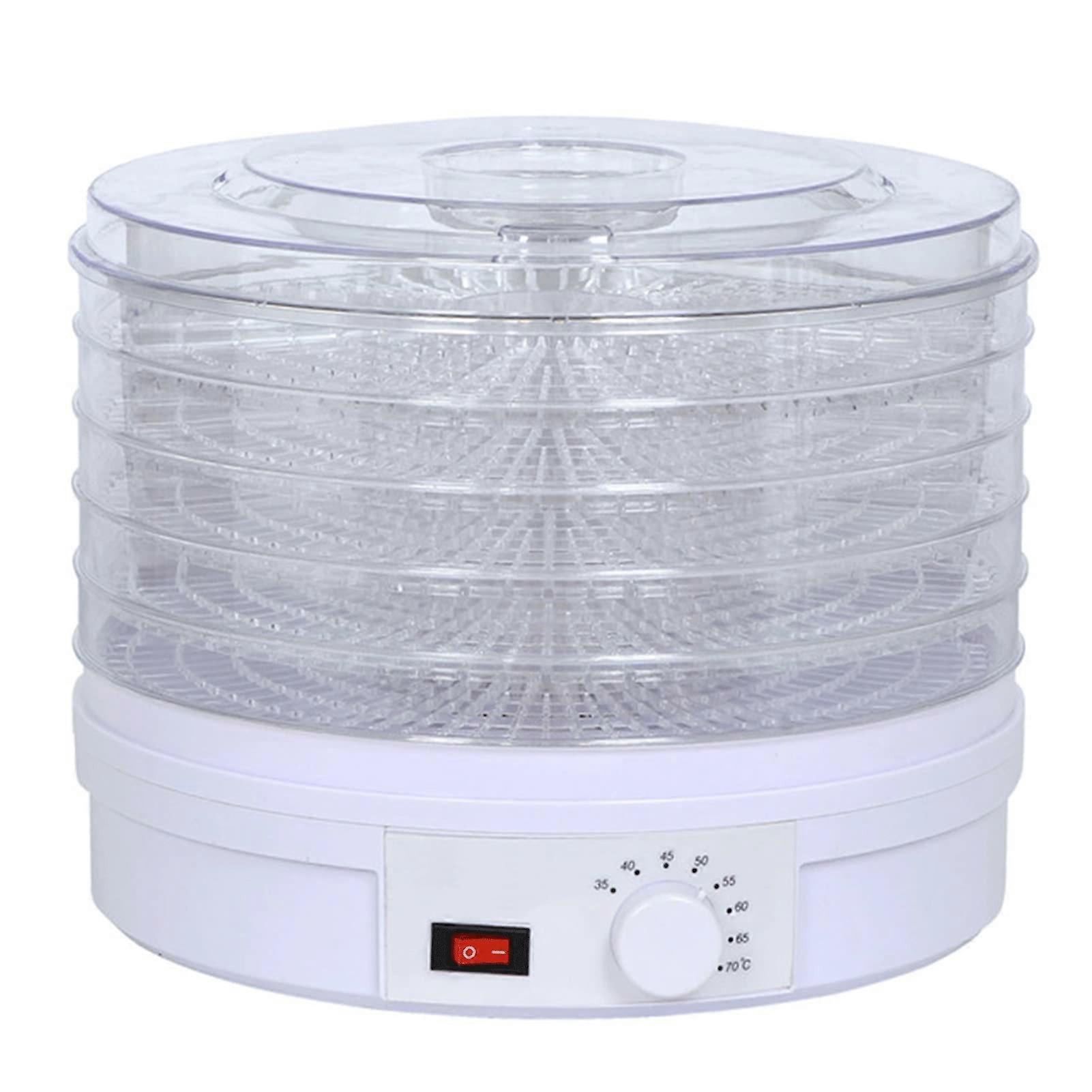 Food Dehydrator, 5Layer Electric Dehydrator, MultiTier With Hot Air Circulation For Camping