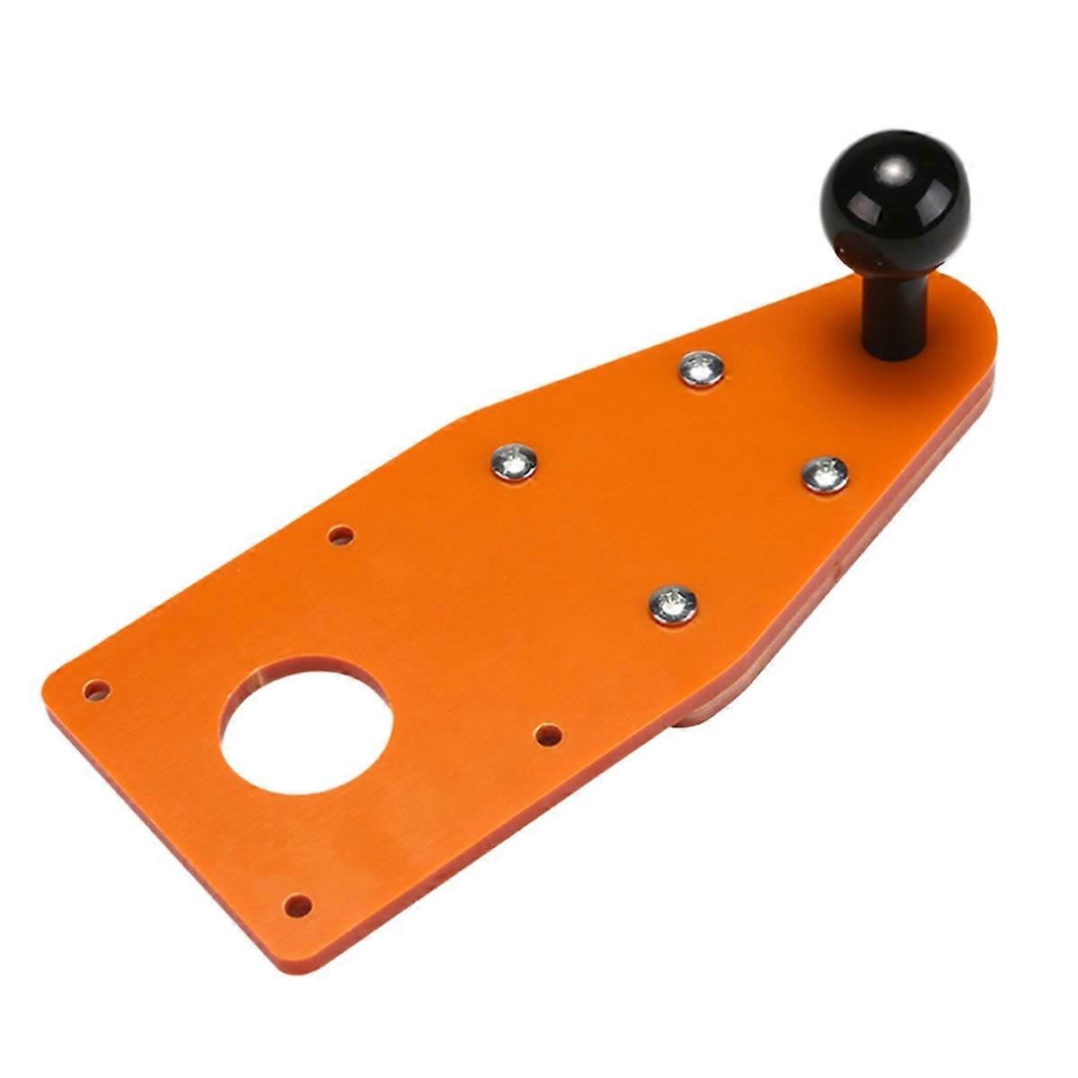 Trimming Machine Balance Board Flip Board Small Gong Machine Bottom Plate Arc R Angle Chamfering Balance Bottom Plate