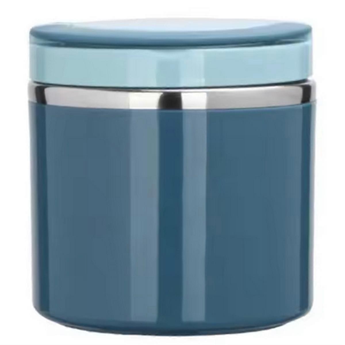 Food Thermal Jar Insulated Soup Cup Containers Blue 1000ml