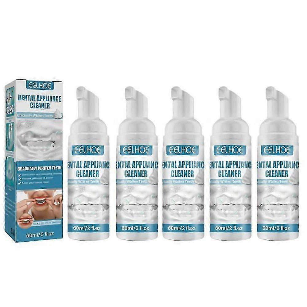 Καθαριστικό & Αφρός Λευκαντικού για Νάρθηκες 60ml, Καθαρός Σιδεράκια και Νάρθηκες, Για Στοματική Υγιεινή