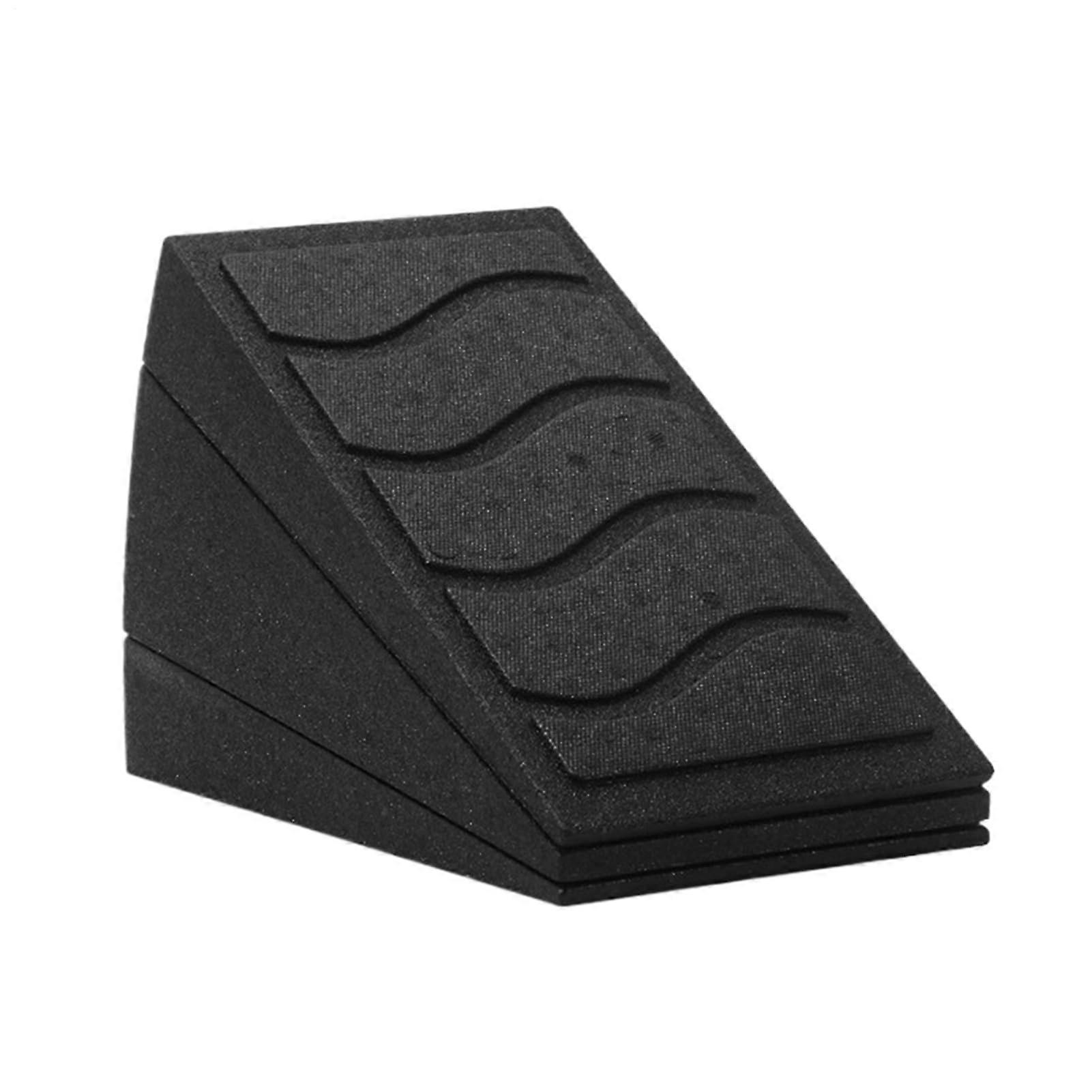 NonSlip Squat Wedge Board For Calf Stretching, Textured Slant Board, Lightweight,  Weight Capacity, Portable