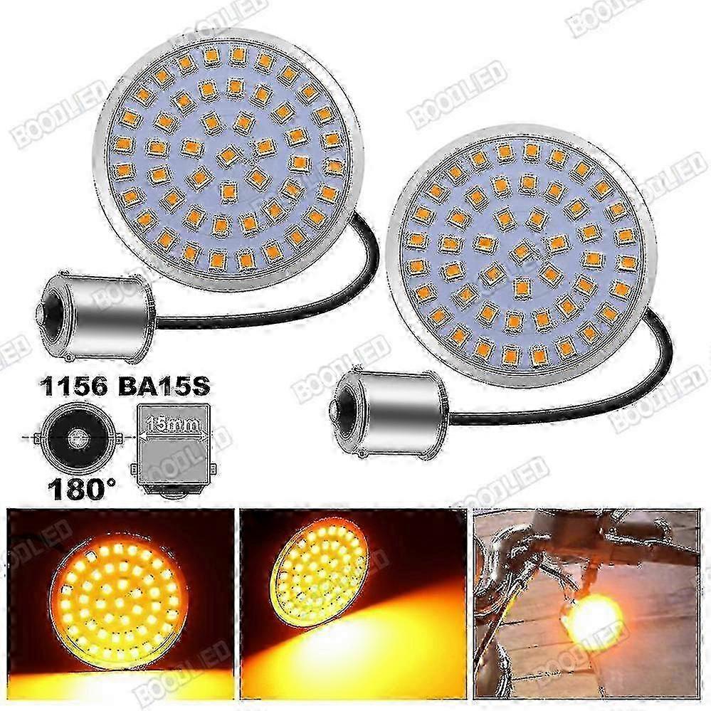 1157/1156 LED turn signals, 2-piece set, suitable for multiple Harley models