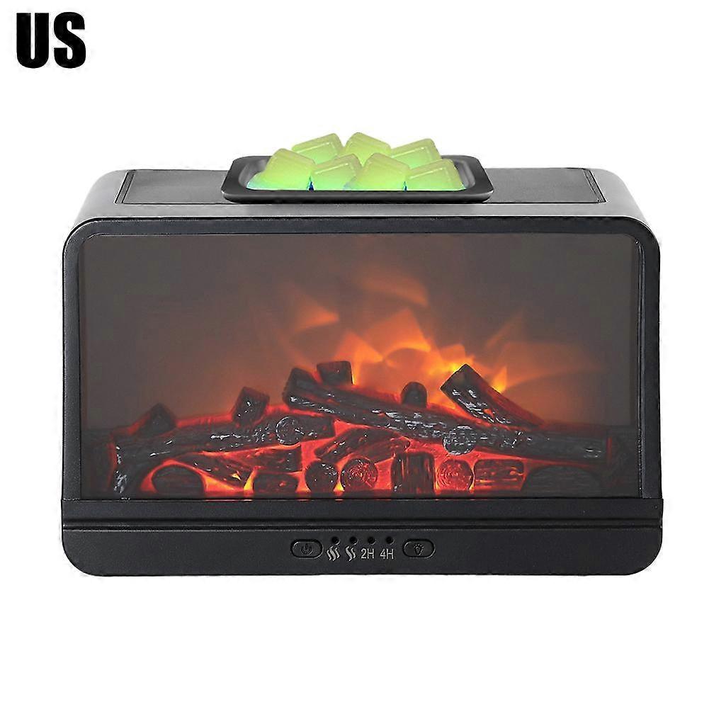 Flame Fireplace Wax Melter Creative Dynamic Simulation Flame Incense